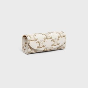 Celine Ring Case in Triomphe Canvas